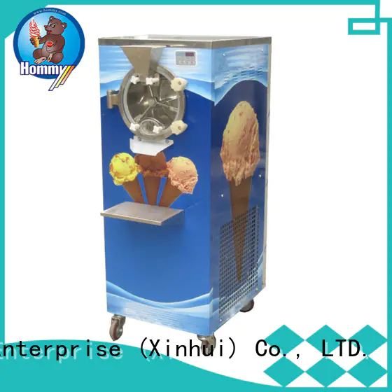 low noise hard ice cream machine low vibration for coffee shop Hommy