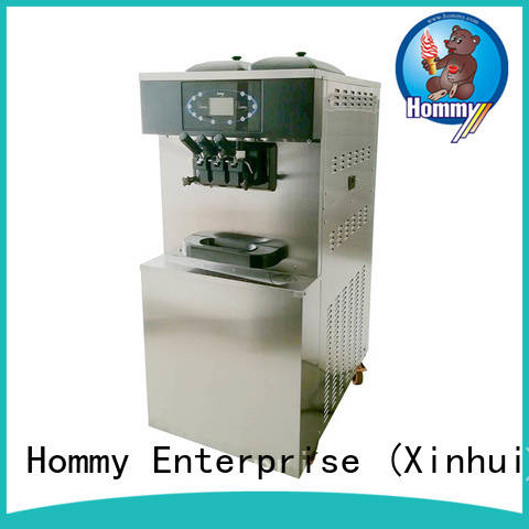 Hommy competitive price professional ice cream maker machine manufacturer for smoothie shops