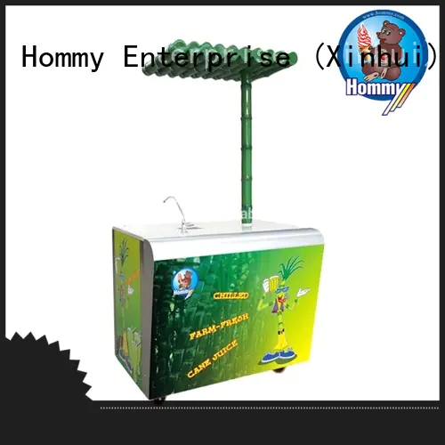 Hommy unreserved service sugarcane juice extractor hygienic for snack bar