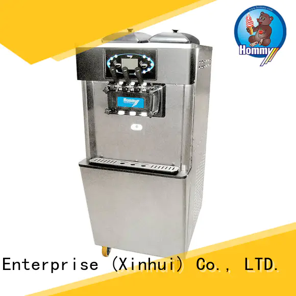 Hommy commercial commercial soft serve ice cream machine solution for snack bar