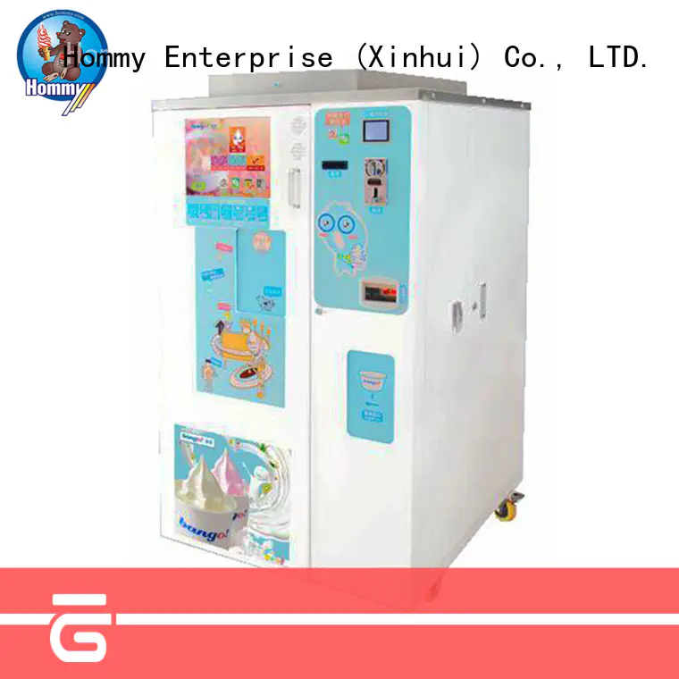 automatic ice cream vending machine for sale high-tech enterprise for beverage stores Hommy
