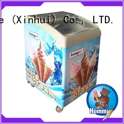 Hommy freezer gelato gelato freezer design for display ice cream