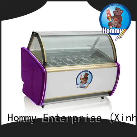 multifunctional ice cream display stainless steel manufacturer for supermarket