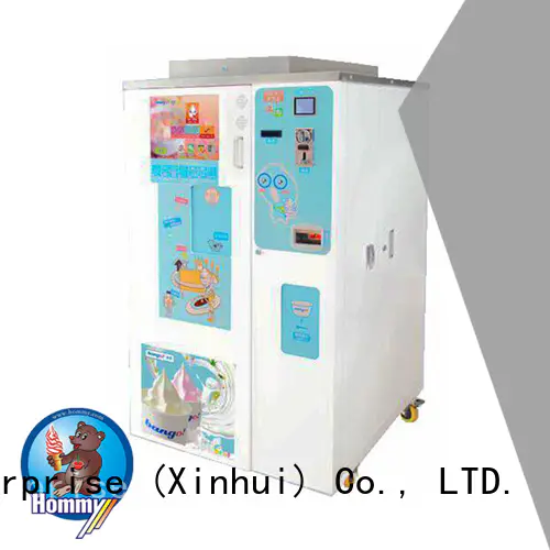 Hommy most popular ice cream vending machine high-tech enterprise for beverage stores