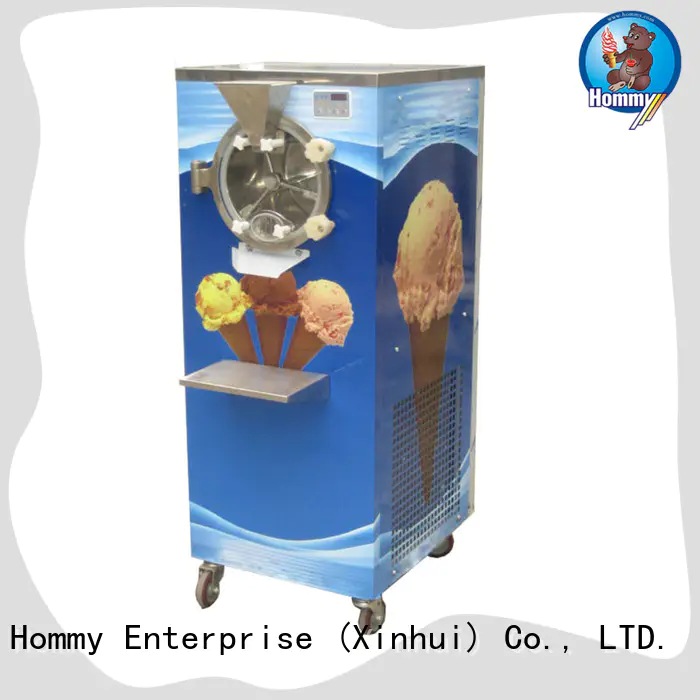 Hommy fresh new design ice cream dispenser prices low vibration for bake shop
