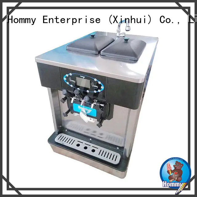 Hommy hm706 ice cream maker machine manufacturer for restaurants