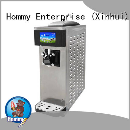 Hommy hm701 softy ice cream machine price manufacturer for supermarket