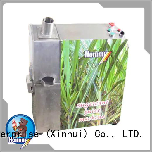 Hommy unrivaled quality sugarcane juice extractor manufacturers hygienic for supermarket