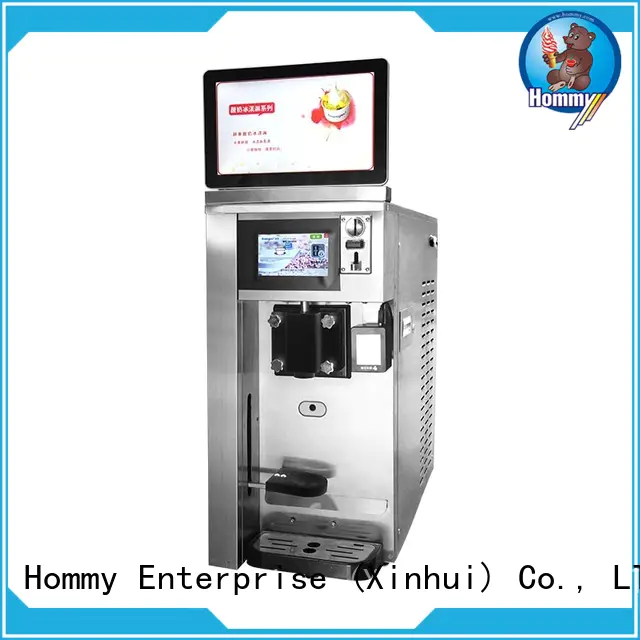 Hommy quality assurance vending machine ice cream supplier for beverage stores