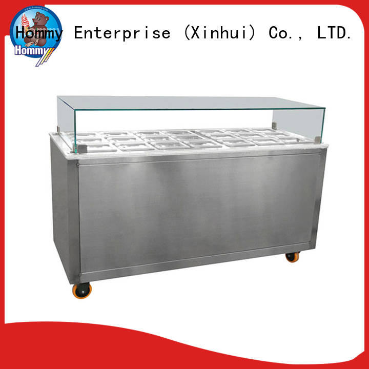 freezer gelato ice cream display counter factory directly sale for supermarket