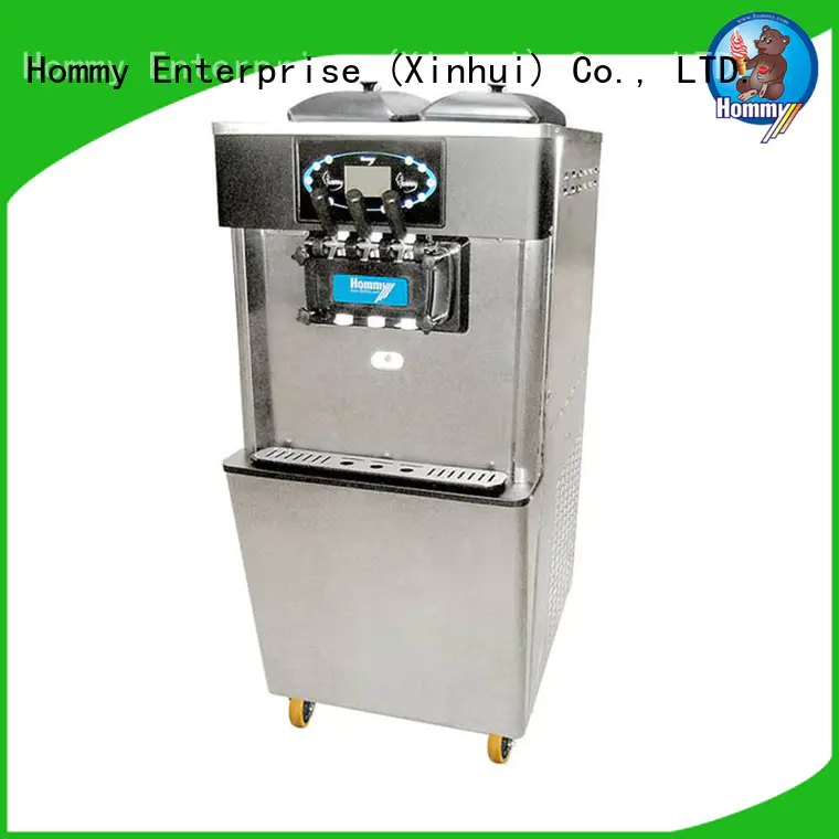 Hommy professional soft serve ice cream machine for sale solution for supermarket