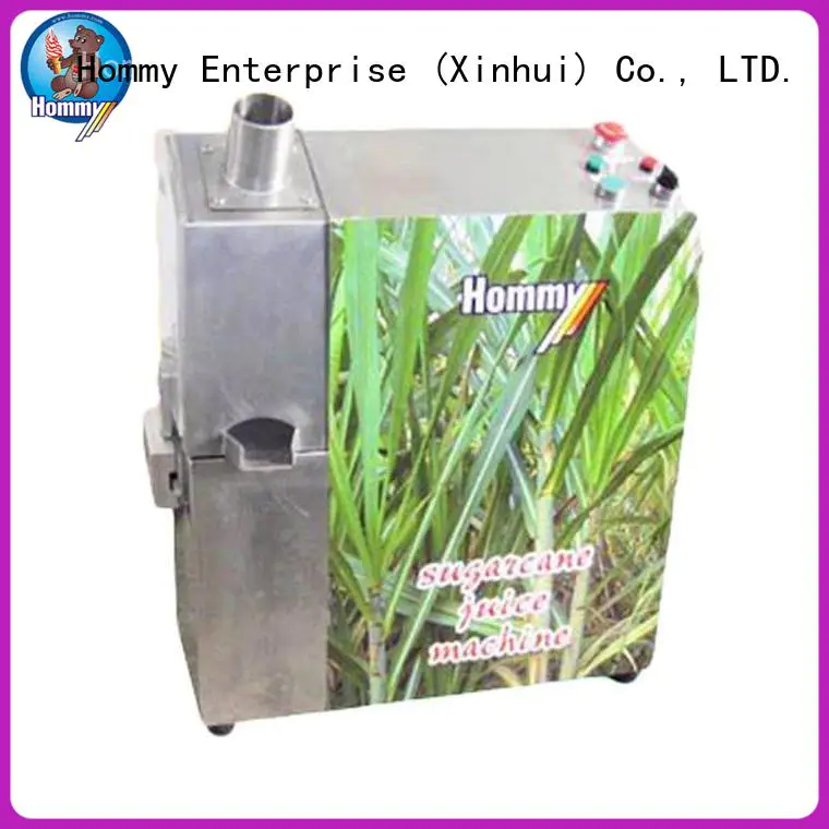 Hommy unrivaled quality sugarcane machine solution for food shop