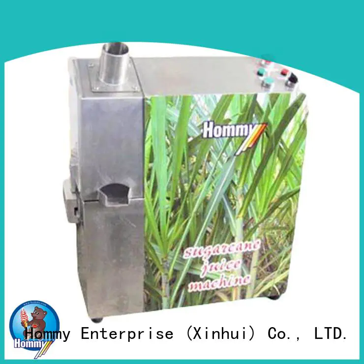 Hommy unreserved service sugar cane juicer extractor manufacturer for supermarket