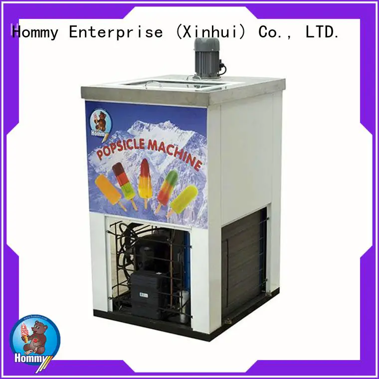 Hommy CE approved ice lolly machine wholesale for convenient store