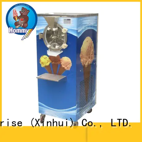 Hommy low vibration ice cream dispenser manufacturer for ice cream shop