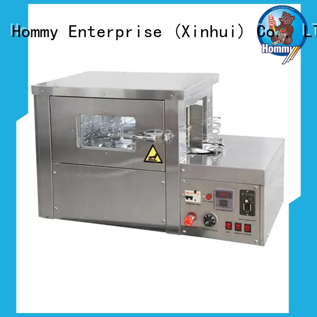 Hommy compact structure pizza cone maker wholesale for store
