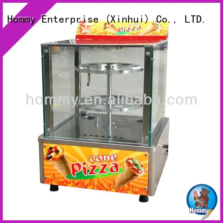 Hommy new type pizza cone machine with pre-cooling system for store