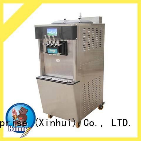 Hommy professional commercial ice cream machine wholesale for supermarket