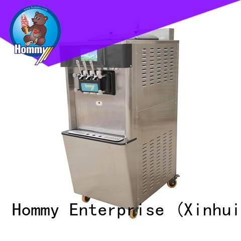Hommy professional ice cream maker machine solution for supermarket