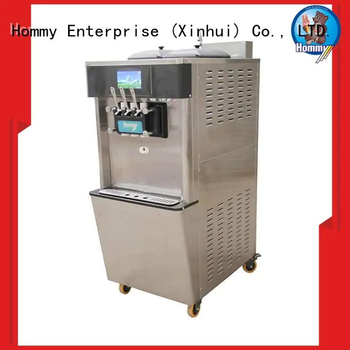 Hommy commercial soft serve ice cream machine for sale wholesale for snack bar