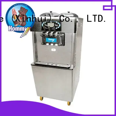 Hommy unreserved service commercial ice cream machine supplier for supermarket
