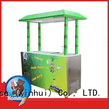 Hommy new sugarcane juice extractor solution for food shop