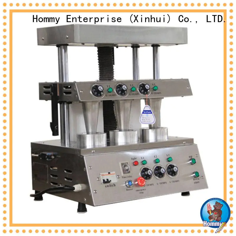 Hommy pizza cone machine supplier for store