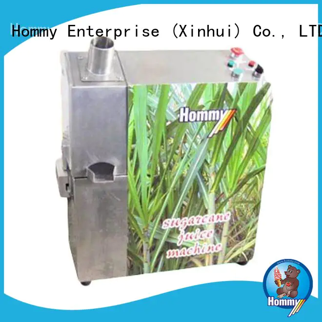 Hommy hygienic sugar cane juicer machine supplier for snack bar