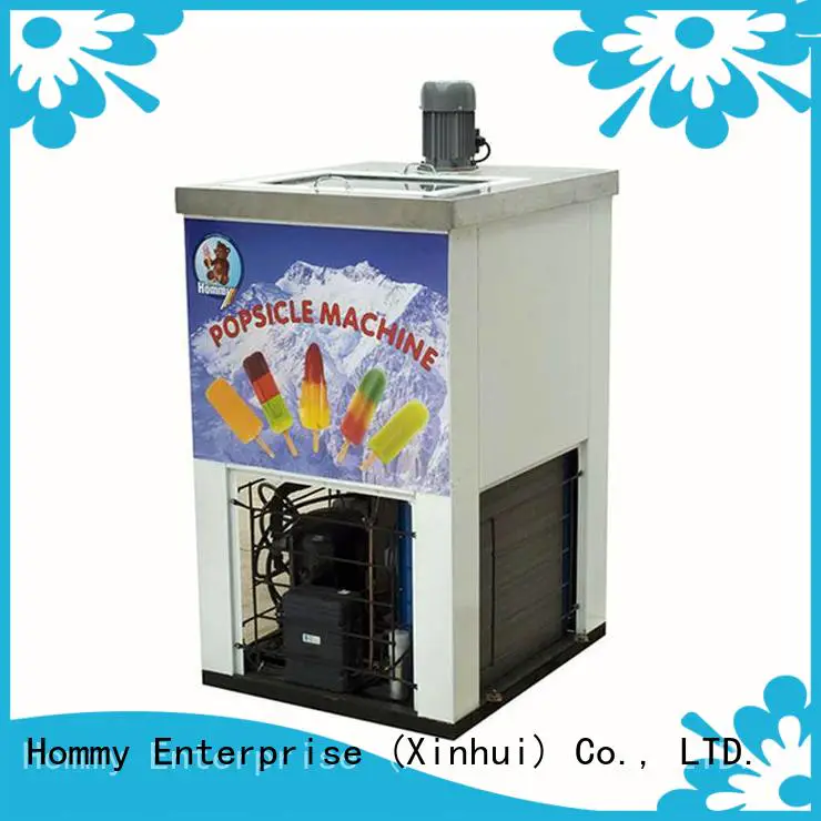 Hommy high quality popsicle maker machine manufacturer for convenient store