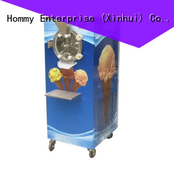Hommy sturdy construction commercial hard ice cream maker fast shipping for coffee shop