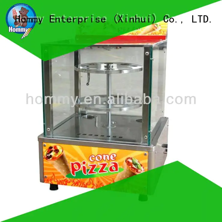 Hommy electric pizza cone oven wholesale for ice cream shops