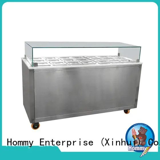 China ice cream display freezer commercial supplier for ice cream shop