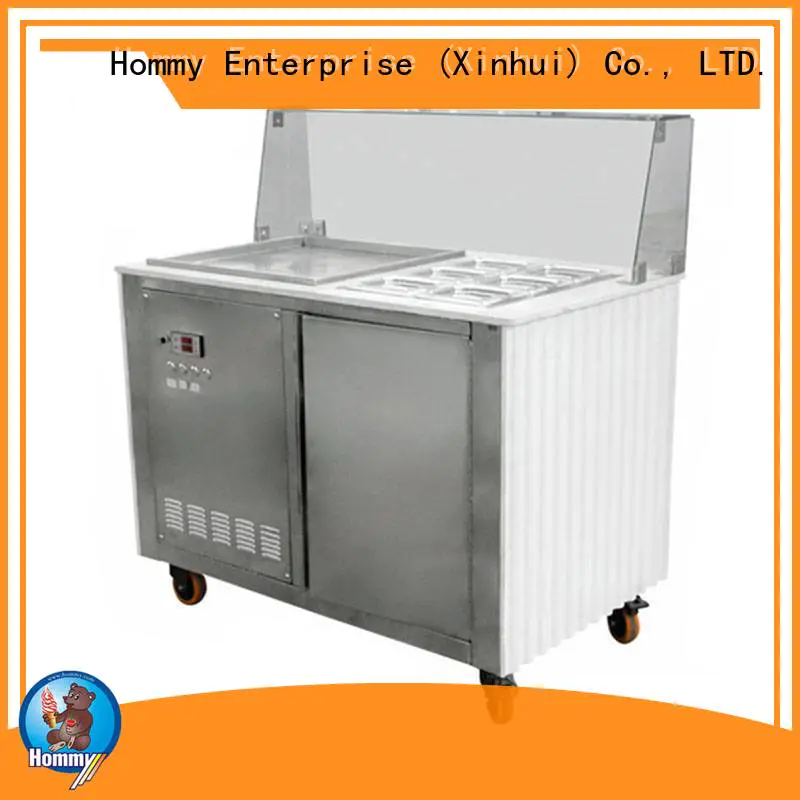 Hommy eco-friendly ice cream maker machine wholesale for outdoor