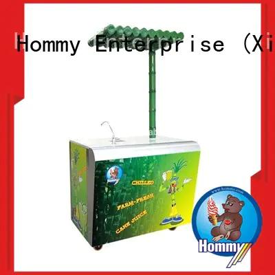 Hommy unreserved service sugarcane juice extractor wholesale for snack bar