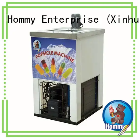 Hommy CE approved popsicle making machine manufacturer for convenient store