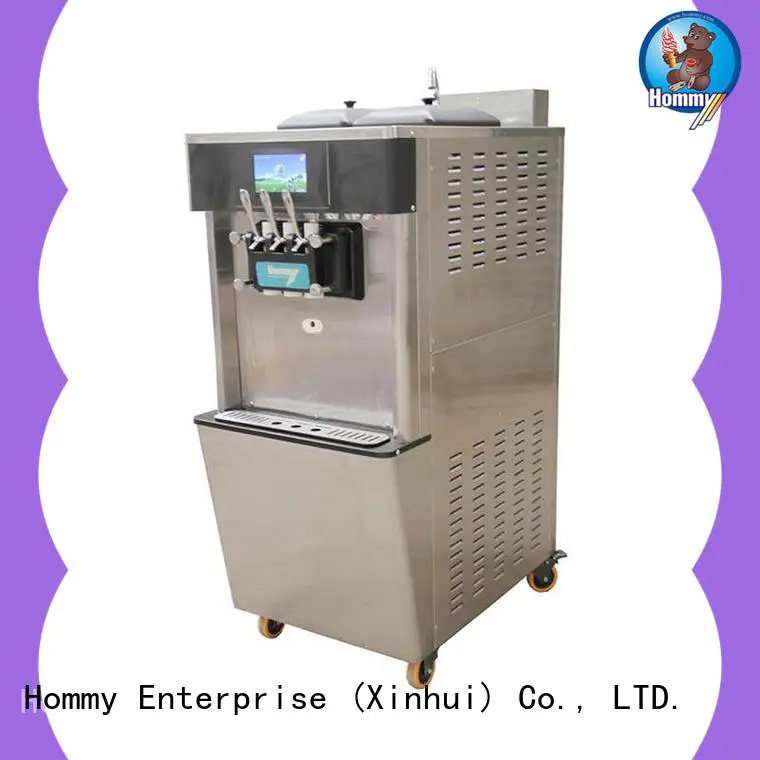 unreserved service soft ice cream mixer hm701 solution for supermarket