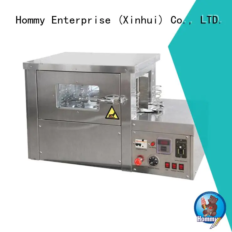 Hommy pizza cone machine electric famous brand for ice cream shops