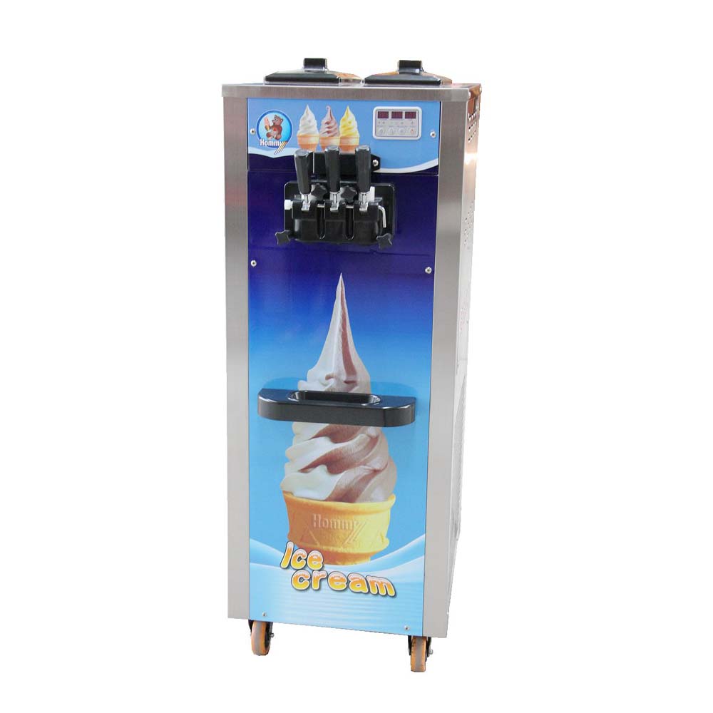 Popular Fruit Soft Serve Ice Cream Machine Factory Equipment