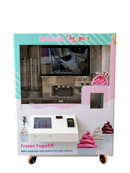 Hm766c New Commercial Softy Ice Cream Vending Machine For Stores