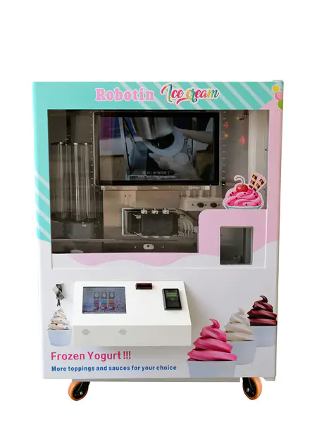 Hm766c New Commercial Softy Ice Cream Vending Machine For Stores