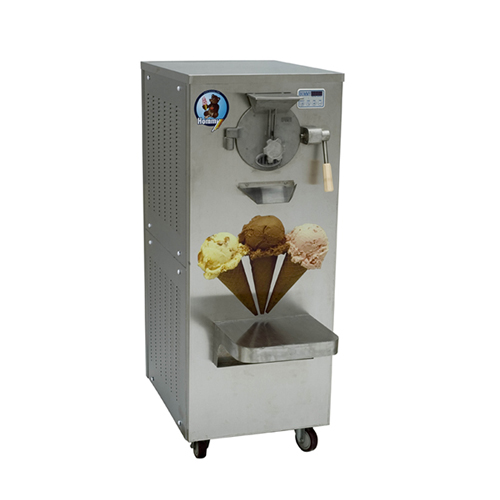 Automatic Hard Ice Cream Gelato Batch Freezer Machine