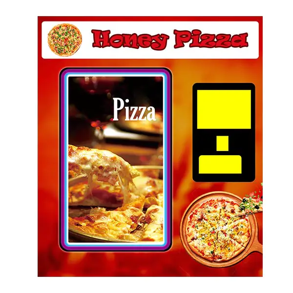 Pa-C6 Touch Screen Automatic Pizza Vending Machine For College