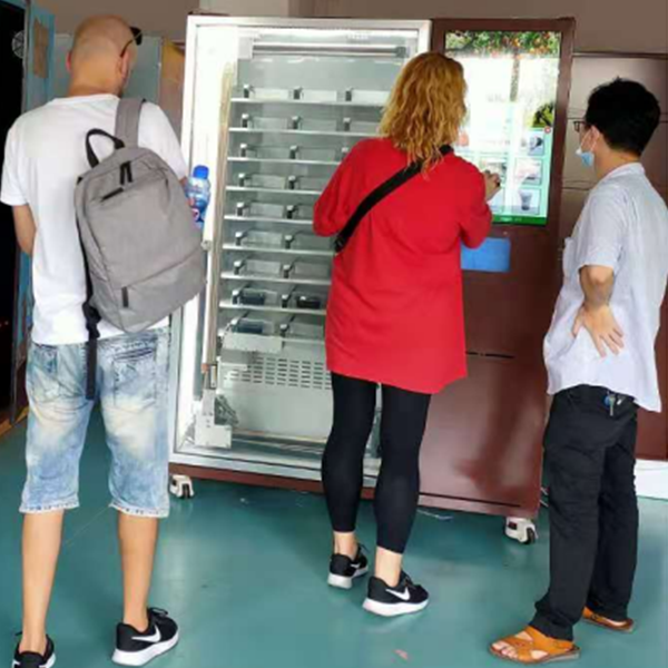 Pa-C7b Automatic Frozen Self Service Pizza Vending Machine Factory