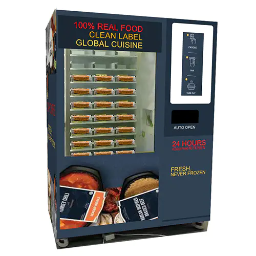 Pa-C5b Auto Touch Screen Hot Dog Lunch Vending Machine