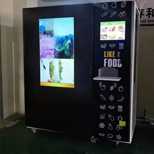 Pa-C5b Auto Touch Screen Hot Dog Lunch Vending Machine