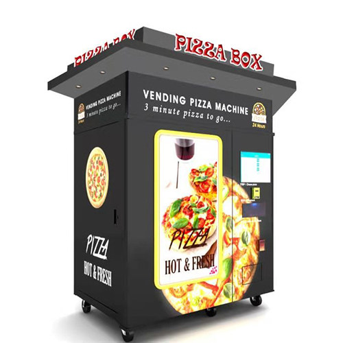 PA-C6-B   Vending Pizza Machine with infrared in outdoor