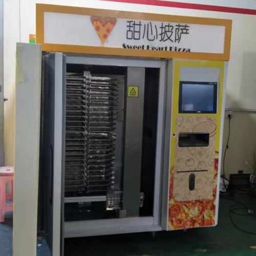 PA-C6-B   Vending Pizza Machine with infrared in outdoor