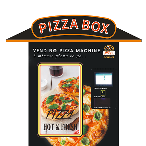 24/7 Automatic Pizza Vending Machine