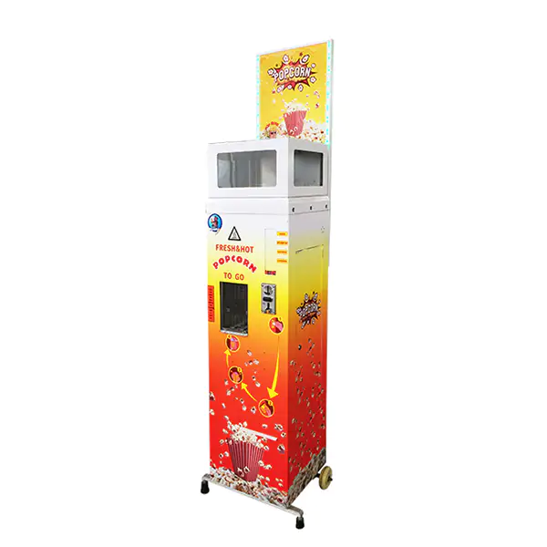 26 units Germany order vending Popcorn machines were finished only in one week
