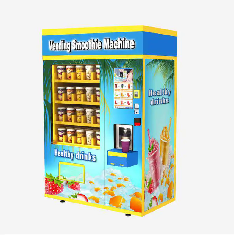 HM160A: Automatic Smoothie Vending Machine (40-Second Blends!)